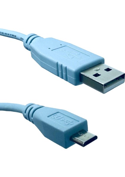 Cisco Micro USB Konsol Kablosu Orjinal Chipset Ürün Cisco Mini B USB Kablo