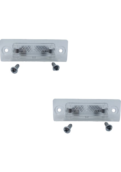 2 Adet Volkswagen Caddy 2004-2015 için Plaka Lambası