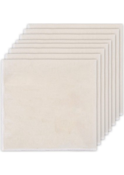 Süzme Için 8 Adet Yeniden Kullanılabilir Peynir Bezleri, 20X20 Inç Hemmed Organik Cheesecloth, Kahve Demleme Pişirme, Pişirme (Yurt Dışından)