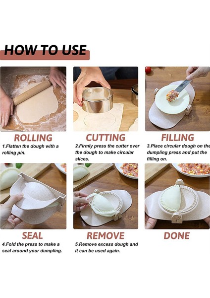 Hamurlu Maker, Hamur Kesici ve Dolgulu Kaşıkla Seti Empanadas Pres Kalıp Makinesi, Empanada Kalıpları (Yurt Dışından) fiyatları