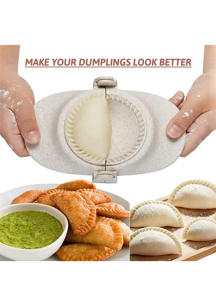 Hamurlu Maker, Hamur Kesici ve Dolgulu Kaşıkla Seti Empanadas Pres Kalıp Makinesi, Empanada Kalıpları (Yurt Dışından) indirimleri
