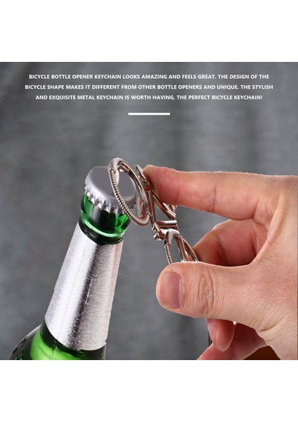 20PCS/LOT Metal Bira Şişesi Açıcı Sevimli Bisiklet Bisiklet Anahtarlık Anahtar Halkaları Şişe Açıcıları Için Bisiklet Için Yaratıcı Hediye (Yurt Dışından) modelleri