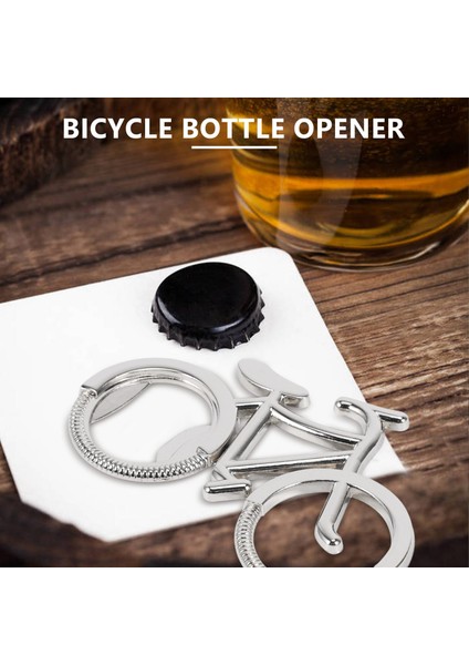 20PCS/LOT Metal Bira Şişesi Açıcı Sevimli Bisiklet Bisiklet Anahtarlık Anahtar Halkaları Şişe Açıcıları Için Bisiklet Için Yaratıcı Hediye (Yurt Dışından) fırsatları