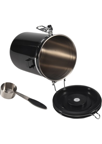 Kahve Kavanoz Hava Geçirmez 500G Fasulye, 1.8l Fasulye Konteyneri, Kahve Tozu, Çay, Kakao Için Kaşık Depolama Kavanozlu Vakum Kahve Kutusu (Yurt Dışından) fiyatları