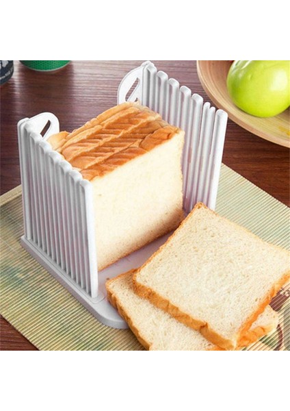 Ev Yapımı Ekmek, Plastik Ekmek Dilimleyici Somun Için Ayarlanabilir Tost Dilimleyici/ Kesme Kılavuzu (Yurt Dışından) fiyatları