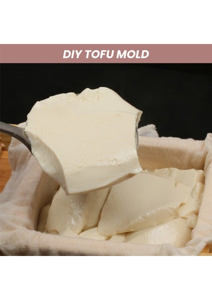Tofu Kalıp Aracı, Çıkarılabilir Ahşap Pres Kutusu, Ev Mutfak Tofu Maker Basın Kalıp Kiti Dıy Tofu Kalıp Pişirme El Yapımı (Yurt Dışından) indirimleri