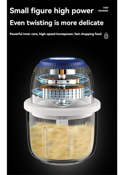 Elektrikli Sarımsak Kıyıcı Kıyıcı Kablosuz Mini Sarımsak Gadgets Soğan Sarımsak Sebzesi Sarımsak Pres Kırıcı (Yurt Dışından) fiyatları