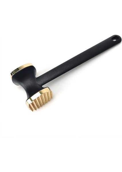 Biftek Hammer Mallet Çift Taraflı Çinko Alaşımlı Et Ihale Meater Maksimize Gıda Aroması Et Çekiç, Altın (Yurt Dışından)