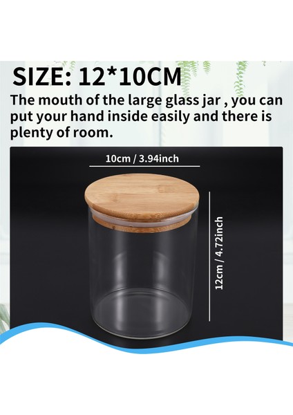 Kapaklı Cam Gıda Depolama Kapları Kahve Çubuğu Çayı Şekeri Için Büyük Cam Gıda Saklama Kavanozları (27 Fl Oz) (Yurt Dışından) indirimleri