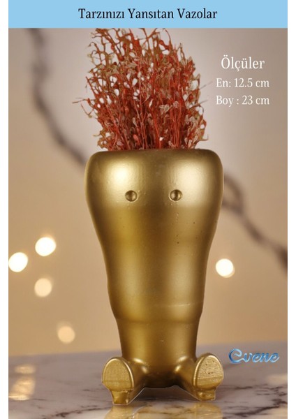 Vazo Küçük Vazo Masa Üstü Vazo Ev Dekorasyon Vazo Model 39