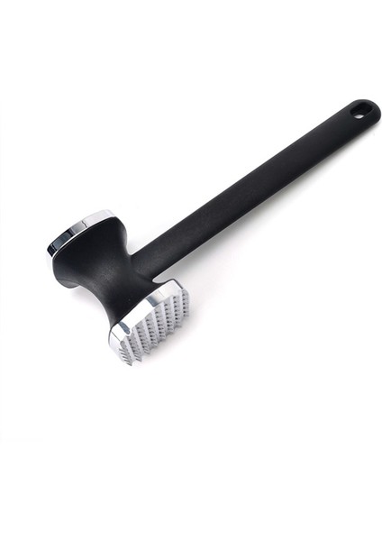 Biftek Hammer Mallet Çift Taraflı Çinko Alaşımlı Et Ihale Meater Maksimize Edi Tadı Eti Çekiç, Gümüş (Yurt Dışından)