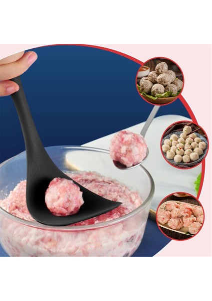 Köfte Yapma Aletleri, Yapışmaz Köfte Kaşığı Top Maker Silikon Köfte Balık Top Kaşığı Köfte Yapım Araçları C (Yurt Dışından) fiyatları