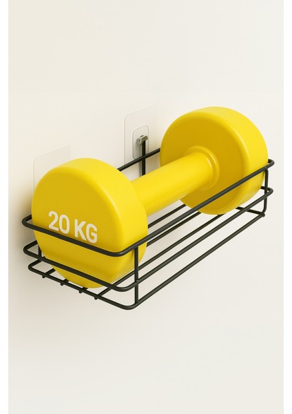 3 Adet 7X7CM Yedek Süper Güçlü Yapışkanlı Askı, 20KG Banyo - Mutfak Raf Tutucu Sticker, Delmesiz