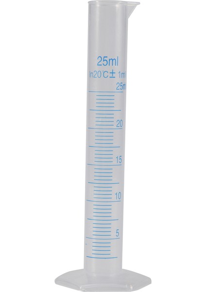 Laboratuar (25 Ml) Için Silindir Plastik Dereceli Tüp Aletinin Ölçülmesi (Yurt Dışından)