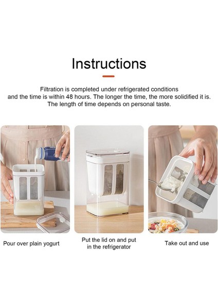 Yoğurt Filtre Ev Yapımı Yoğurt Makinesi Filtre Ekranı Soğuk Çıkarma Peynir Altı Suyu Ayırma Araçları Peynir Nem Ayırıcı (Yurt Dışından) fırsatları