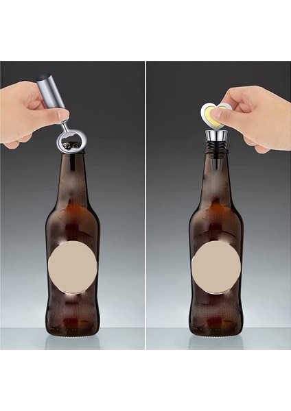 10 Adet Şarap Tıpa ve 5 Adet Boş Şişe Açıcı Şişe Açıcı Ekler Düğün Partisi Için Diy (Yurt Dışından) modelleri