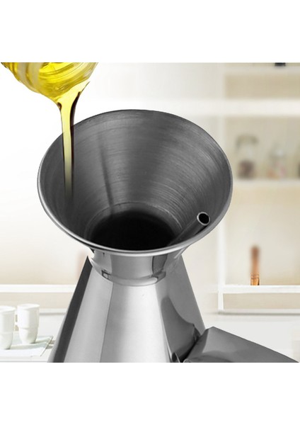 250ML Paslanmaz Çelik Zeytinyağı Şişesi Sirke Sos Baharat Dispenser Sınır Depolama Konteyneri Mutfak Için (Yurt Dışından) fırsatları