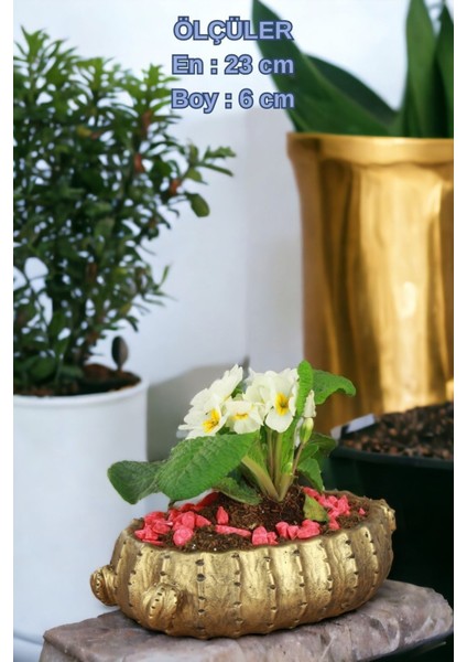 El Yapımı Saksı Premium Kalite Dekoratif Saksı Model 3 indirimleri