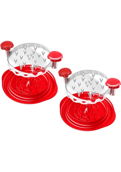 2pcs Tavuk Shredder Aracı Twist - Büyük Et Shredder Aracı Twist Görünür Parçalı Tavuk Aracı Tavuk Göğüs Parçacı (Yurt Dışından)