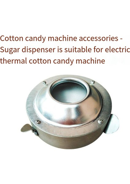Şeker Header Candy Floss Pamuk Şeker Makinesi Kazan Şeker Outlet Cihaz Pamuk Şeker Maker Için Parçalar Döner 110V (Yurt Dışından) modelleri