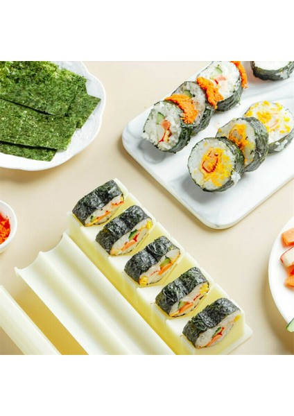 Suşi Üreticisi Pirinç Kalıp Japanse Kek Kalıbı Mulfonctionele Kalıp Suşi Yapmak Kiti Yuvarlak Suşi Kalıp C (Yurt Dışından) modelleri