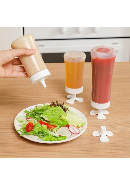 Sınır Sıkın Şişe Flip Bal/ketçap/reçel/salata Konteyneri Çeşni Dağıtıcı Sofra Takımı (Yurt Dışından) fırsatları