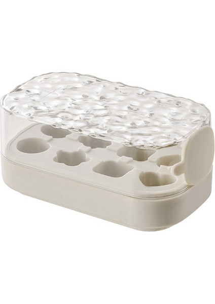 Buz Küp Tepsisi 8 Buz Küp Tepsisi Kutu Itme Tipi Ice Cube Maker Kolay Demold Buz Tepsisi Kalıp Yaz Mutfak Gadgets A (Yurt Dışından)