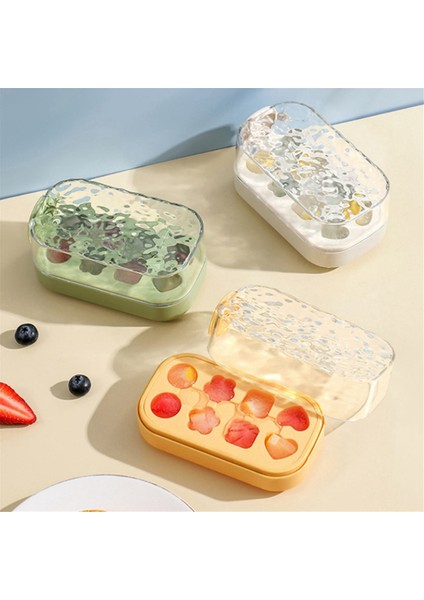 Buz Küp Tepsisi 8 Buz Küp Tepsisi Kutu Itme Tipi Ice Cube Maker Kolay Demold Buz Tepsisi Kalıp Yaz Mutfak Gadgets A (Yurt Dışından) indirimleri