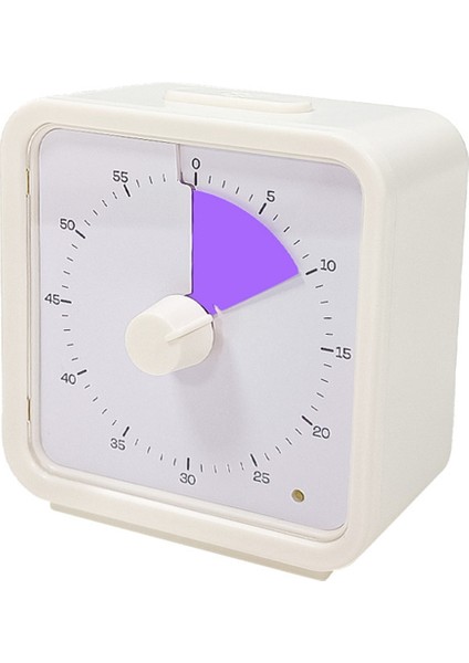 Çocuklar Için 60 Dakikalık Görsel Zamanlayıcı, Zaman Yönetimi Aracı Çalışması Sınıf Zamanlayıcısı, Sessiz Operasyon Moru Pomodoro Zamanlayıcı (Yurt Dışından)