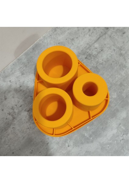 30 40 Oz Tumbler Için Kapaklı Buz Küpü Tepsisi 3 Içecek Için Kupa Yeniden Kullanılabilir Buz Küpü Tepsisi Için 3 Içi Boş Silindir Buz Küpü Kalıpları, Bir (Yurt Dışından) modelleri
