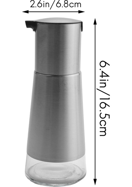 Zeytinyağı ve Sirke Dağıtıcı Seti, Zarif Cam Şişe ve Damlalı Tasarımlı 2 Paket Zeytinyağı Dağıtıcı Cruet (Yurt Dışından) indirimleri