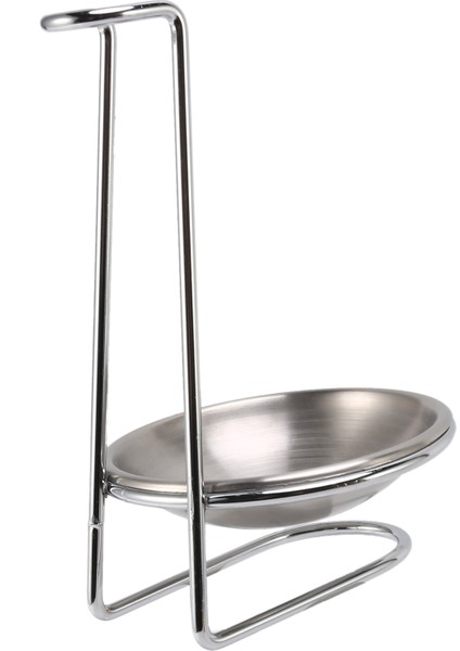 Paslanmaz Çelik Kaşık Istirahat Tutucu, Uzun Saplı Dikey Tasarruflu Çorba Kepçe Tutucular Kepçe Dinlenme Çorbası Kepçe Tutucu (Yurt Dışından) fırsatları