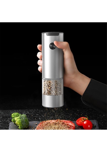 Temel Otomatik Biber ve Deniz Tuz Fabrikası Ile Elektrik Tuz ve Karabiber Öğütücü Seti Ayarlanabilir Kaba (Yurt Dışından) fiyatları