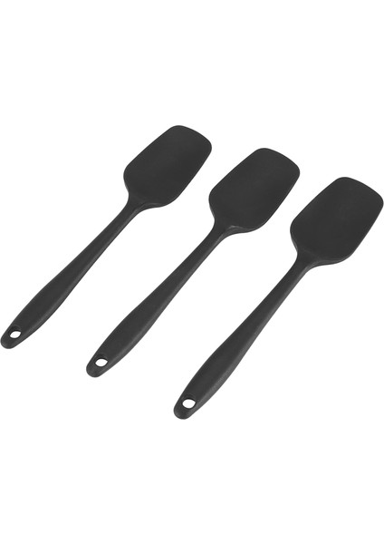 3 Pcs Silikon Spatula Siyah Yüksek Sıcaklık Dayanıklı Bpa Içermeyen Kauçuk Spatula Pişirme ve Pişirme Mutfak Spatula (Yurt Dışından) modelleri