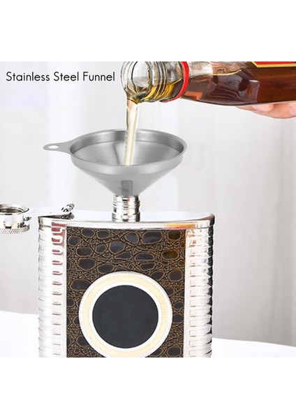 3 Paket Paslanmaz Çelik Huniler Mutfak Kullanımı Için Set Dolgu Şişeleri Likör Şişesi Küçük Baharat Pişirme Toz Suyu (Yurt Dışından) fırsatları