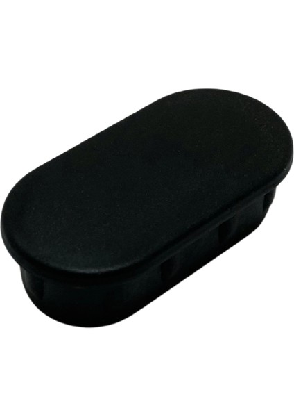 Oval Demir Profil Iç Tapa Geçme Plastik Ayak Geçme Koruma PLASTIĞI(40MM x 20MM)(SİYAH) fiyatları