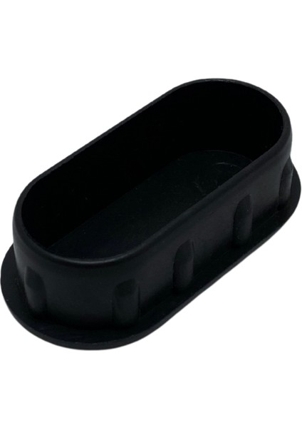 Oval Demir Profil Iç Tapa Geçme Plastik Ayak Geçme Koruma PLASTIĞI(40MM x 20MM)(SİYAH) modelleri