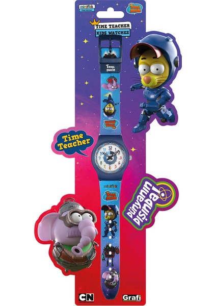 Miniflak Kral Şakir Lisanslı KS7516 Mavi Öğretici Çocuk Saati fiyatları