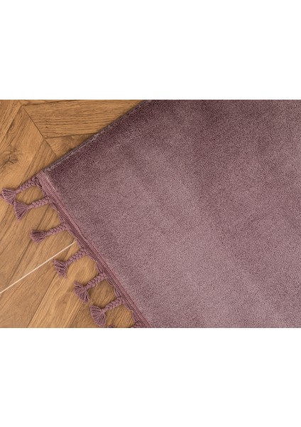 Carol Saçaklı Halı - Koyu Mürdüm - 200x300 cm fiyatları