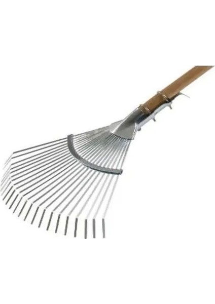 3005 Metal Ayarlı Çim Tırmığı 22 Diş (Sapsız)