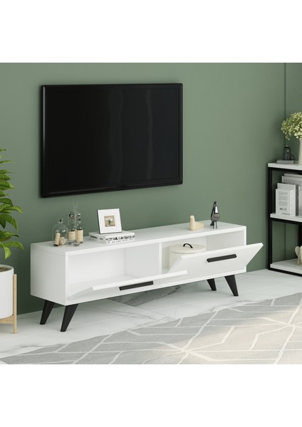 TS002B-LİSA Tv Stand Beyaz fiyatları