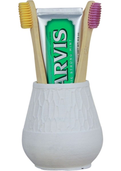 Diş Fırçalığı Tezgah Üstü Diş Fırçası Standı Vazo Model modelleri