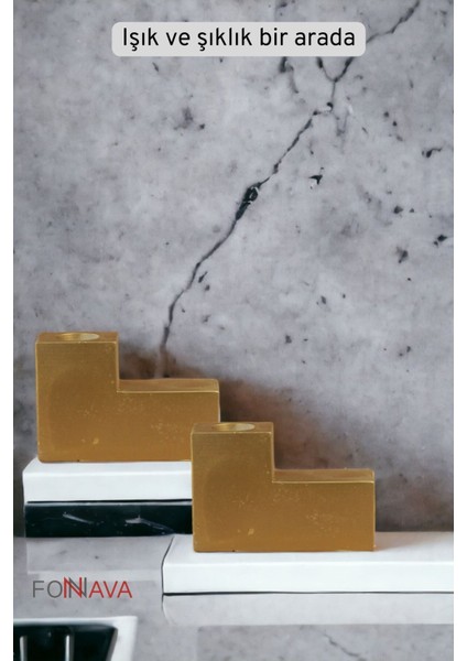 Şamdan Mumluk Tealight ve Şamdan Mum Uyumlu Model 17