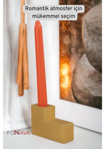 Şamdan Mumluk Tealight ve Şamdan Mum Uyumlu Model 17