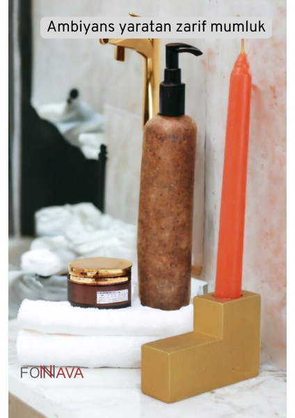 Şamdan Mumluk Tealight ve Şamdan Mum Uyumlu Model 17