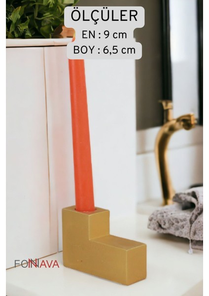 Şamdan Mumluk Tealight ve Şamdan Mum Uyumlu Model 17