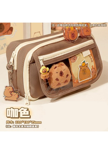 Kapi Bara Kalem Kutusu Büyük Kapasiteli Kalem Kutusu Çok Fonksiyonlu Kırtasiye Kutusu Dokuz Katmanlı Kalem Kutusu (Yurt Dışından)