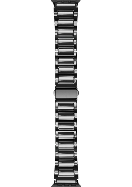 Kalebol Apple Watch 10 46MM/ULTRA 2/ultra 49MM/9 8 7 45MM/SE (2023) Se (2022) Se 6 5 4 44MM/3 2 1 42MM Saat Kayışı Çinko Alaşımı-Siyah (Yurt Dışından) fırsatları