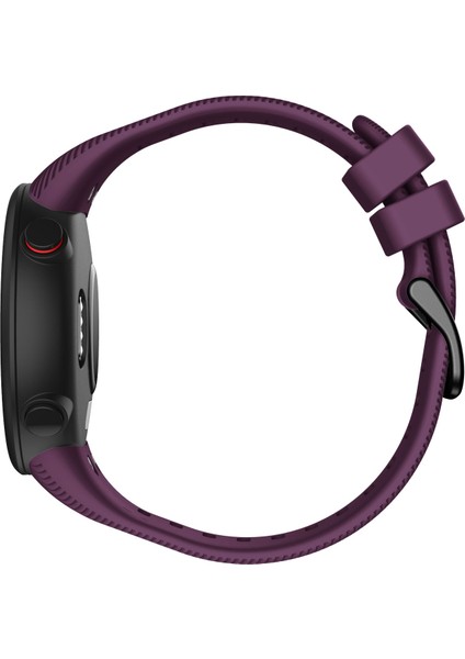 Garmin Forerunner 45-Mor Için Siyah Tokalı Silikon Saat Kayışı (Yurt Dışından) indirimleri