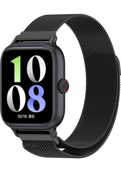 Vivo Watch Gt/iqoo Watch Gt Mesh Stil Bileklik Için Metal Saat Kayışı - Siyah (Yurt Dışından) indirimleri